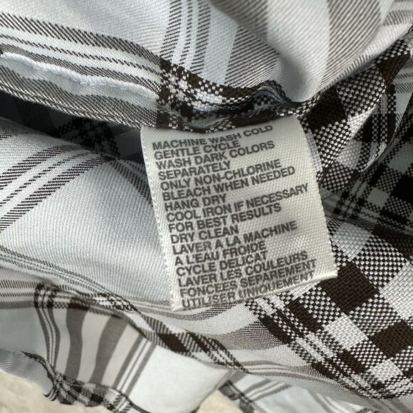 NWT Tommy Bahama Dress Shirt Button Up Plaid Men’s Size Medium - Picture 9 of 10